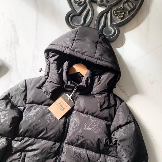 F010770满地家花连帽通勤羽绒服防寒休闲夹克厚款保暖外套 商品图12