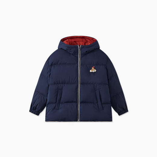 【MQD】冬季男大童潮酷学院风休闲保暖连帽羽绒服 商品图5