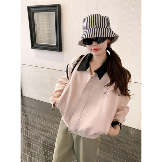 <曾小咸推荐>现货秒杀 ！微信超特价！韩系翻领麂皮绒夹克 日常289.99 立减160 秒杀129.99！！ 商品图3