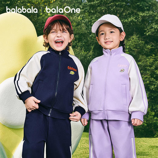 【balaOne】巴拉巴拉童装儿童套装两件套宝宝女童男童2026新款春 商品图2