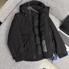 F010759防水防风假两件连帽休闲羽绒服外套 商品缩略图10