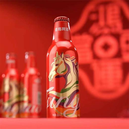 青岛啤酒（TsingTao）鸿运当头355ml*12瓶  马年生肖 商品图3