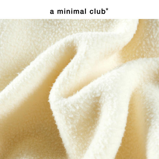 a minimal club【舒温暖皮】360  克摇粒绒卫衣连帽保暖AM5BST19 商品图4