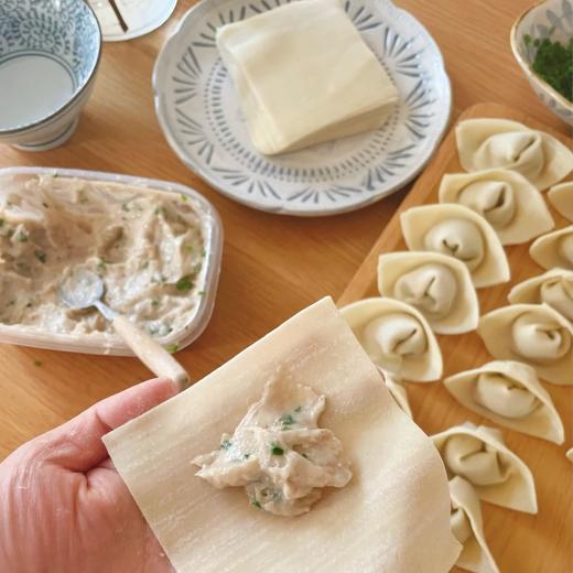 时鲜【下单就送！手工馄饨皮】江阴特色纯手工刀鱼馄饨馅 当日现做现发 无添加纯手工制作 刀鱼比例高达80%【需自己包】 商品图1