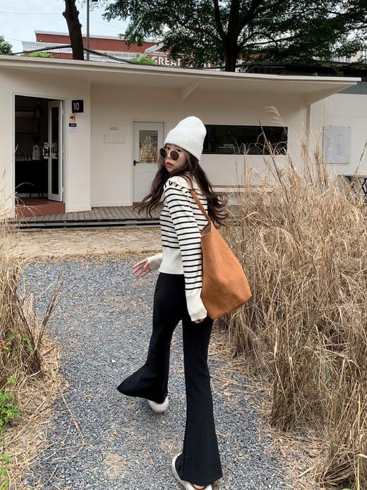 <曾小咸推荐>现货秒杀 ！微信超特价！2色大翻领拉链毛衣 日常159.99 立减70 秒杀89.99！！微喇叭西装裤 秒杀89.99！！ 商品图9