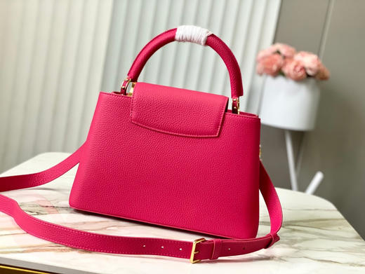 秋冬特惠💰1830 渠道级LV 新品 te级LV 动态芯片 M26507/M48865紫玫红光线链条款 商品图2