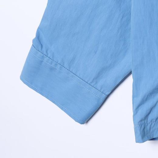 31088SDSA男士秋冬新款痞帅男装韩版简约纯色纽扣立领长袖衬衫百搭宽松 商品图4