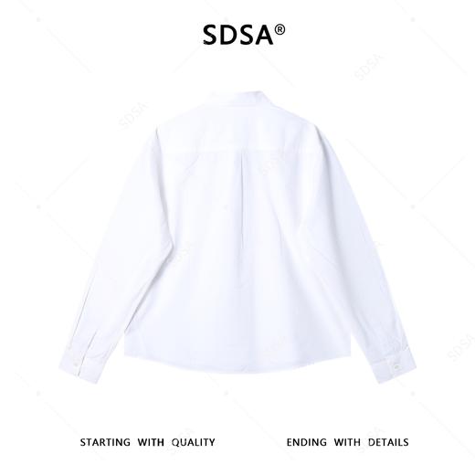 31230SDSA男士秋冬新款痞帅男装韩版简约撞色印花翻领长袖衬衫百搭气质 商品图5