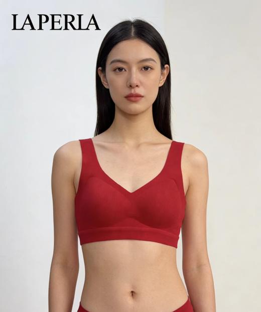 F010768秋冬新款亲肤磨毛面料女士美背文胸内衣 商品图6