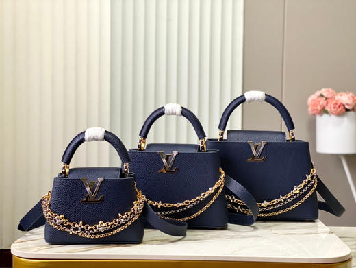 秋冬特惠💰1830 渠道级LV 新品 te级LV 动态芯片 M27035/M48865深蓝光线链条款 商品图9