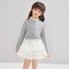 笛莎Deesha 2026春季女童时尚学院风假两件拼接针织外套 商品缩略图3