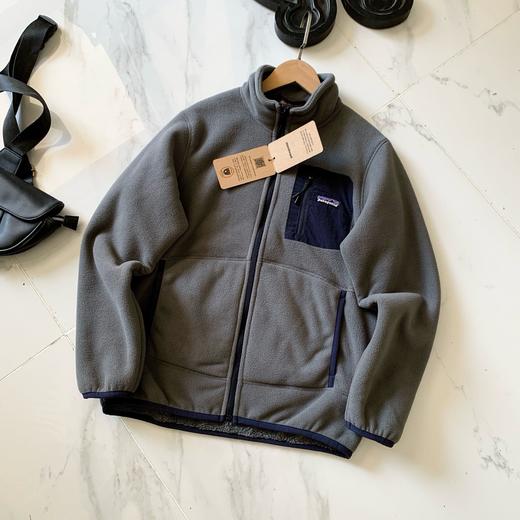 抓绒羊羔绒男士保暖开衫立领拉链外套夹克 商品图5