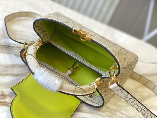 秋冬特惠💰1530 渠道级LV 新品 te级LV N93163/M48865奶白石纹鳄鱼纹 商品图6