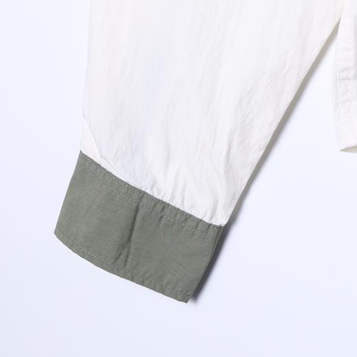 SS31227SDSA男士秋冬新款痞帅男装美式撞色人物印花连帽衬衫百搭宽松衬衣 商品图4