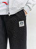 安踏潮流美式休闲长裤男冬季新款加绒保暖宽松直筒裤子152618302S 商品缩略图1