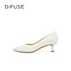 Dfuse迪芙斯2026春季新款尖头低跟舒适单鞋高跟鞋经典通勤高跟鞋DFE1111110 商品缩略图9
