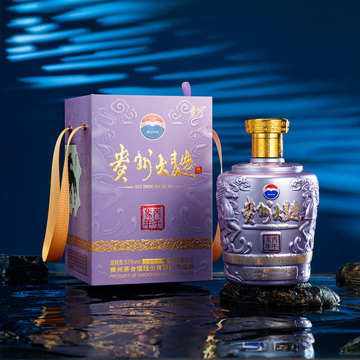 贵州大曲马年2.5L 酱香型白酒 商品图2