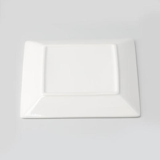 餐厅厨房餐具 方盘 分格盘 椭圆盘 纯白系列 JX 商品图2