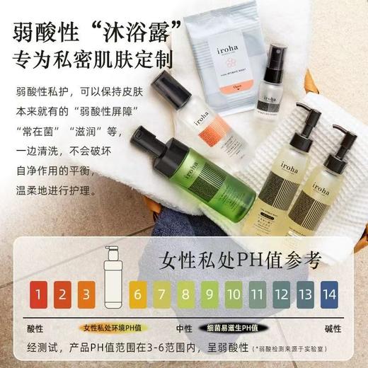 日本原装进口iroha弱酸性女性私处洗液 嫩白护理清洁剂泡沫清洗液 商品图3
