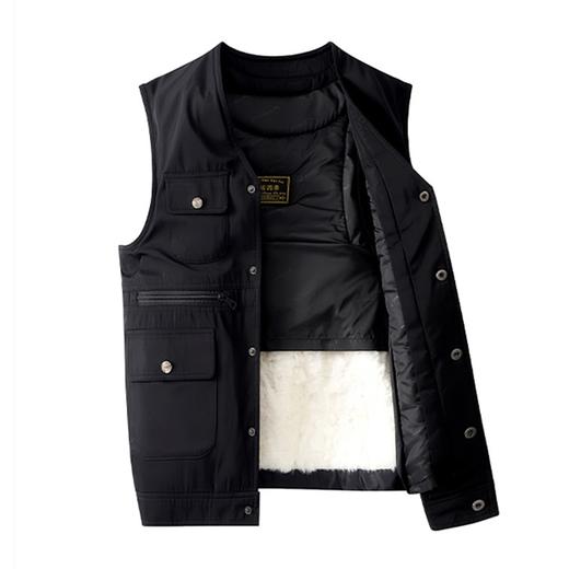 100%全羊毛时尚保暖马甲 商品图2