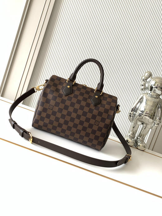 秋冬特惠💰1250 渠道级LV 【全钢五金 MB163c01变码芯片】te级LV 全套包装 M40575咖啡格 商品图2