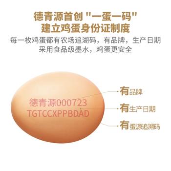 德青源A级鲜鸡蛋32枚2.74斤起无抗生素 谷物喂养  营养早餐家庭礼盒 商品图7