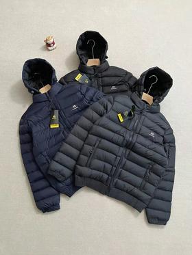 F010725秋冬户外休闲连帽可拆卸可保暖防风排骨棉服