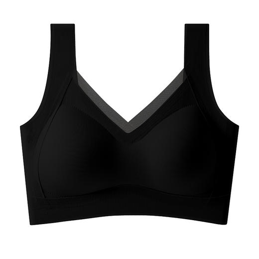 【内搭救星❗️无痕隐形美背内衣】固定式一体杯可机洗，360°环绕式软支撑，丝绸般轻肤肌底，稳定更聚拢，大胸显小聚拢提拉收副乳防下垂无钢圈文胸QQ 商品图10