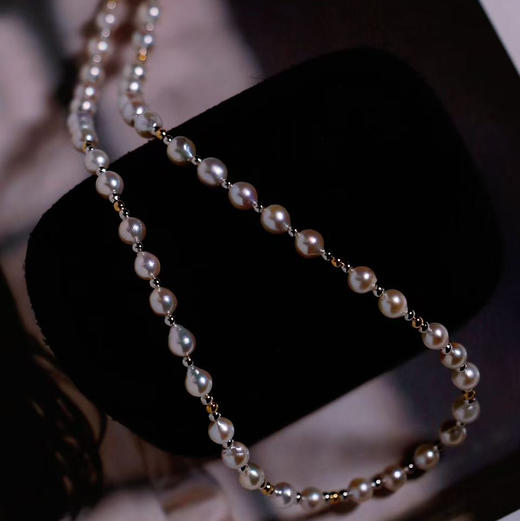 ji光akoya 巴洛克 微瑕 配件925银 商品图5