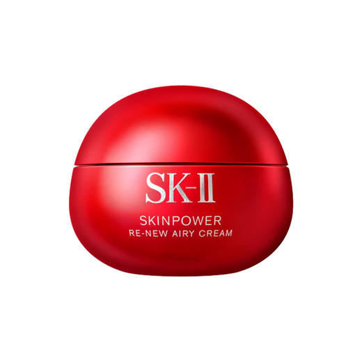 春季焕新 【全球购·直邮监管仓蚂蚁链溯源码发货】新版第九代SK-II 大红瓶面霜 赋能焕采精华霜（滋润版/清爽版）80g滋润保湿『此链接商品请分开拍单-单独下单 商品图5