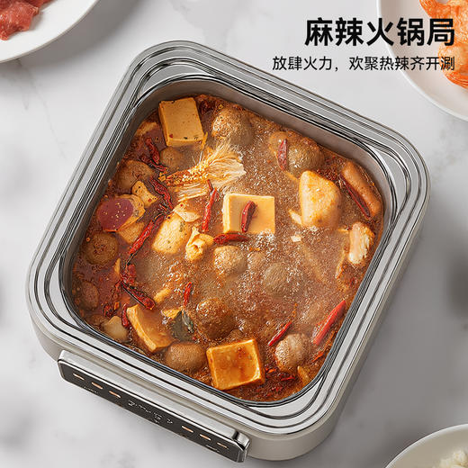 🍲3C认证！ 一键蒸出健康美味【DESLON德世朗不锈钢电蒸煮锅】蒸煮两用🦞厨房美食好帮手✌️ 6大功能选择一机多用 商品图3