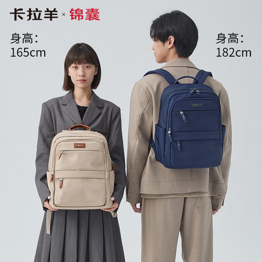 卡拉羊X锦囊商务电脑防盗背包20升出差通勤多功能双肩包睿行CN5224 商品图1