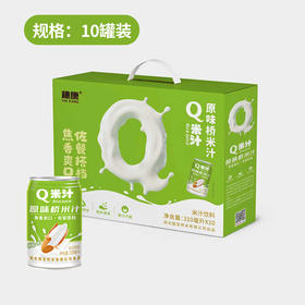 国宝桥米 Q米汁 植物运动饮料 310ml*10罐/箱