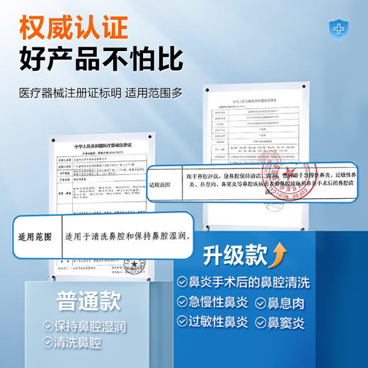 可孚生理性海盐水鼻腔喷雾儿童婴儿鼻炎过敏洗鼻器家用鼻喷剂医用 商品图4