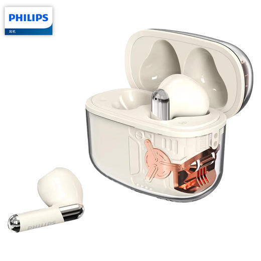 飞利浦TAT1168真无线蓝牙耳机白色【分仓直发，72小时发货，周末节假日不发货】 商品图4