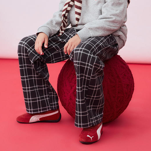 PUMA彪马官方正品新款儿童童装针织长裤休闲裤加绒温暖时尚 商品图3