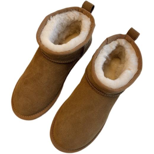 真皮毛一体！100羊毛加厚保暖棉鞋雪地靴女2026年冬季新款！ 商品图4