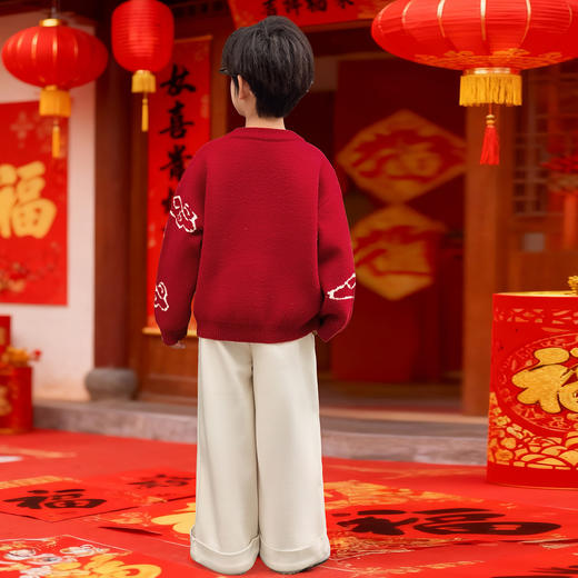 【秒杀】新年毛衣 马踏祥云 商品图5