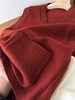 F010751马甲2025冬季新款时尚V领大口袋红色无袖羊毛马甲背心坎肩女 商品缩略图11