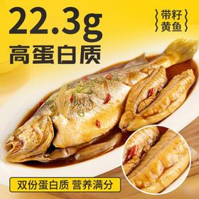 三都港 洄游季带籽黄花鱼净重1.1kg/条 大黄鱼 海鱼 生鲜鱼类 海鲜水产