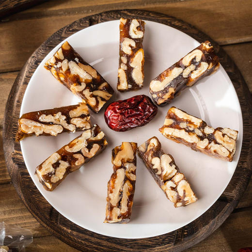 【红枣核桃糕】传统工艺，真材实料，每一块都裹满核桃仁，保留食材原味，美味0负担 商品图5