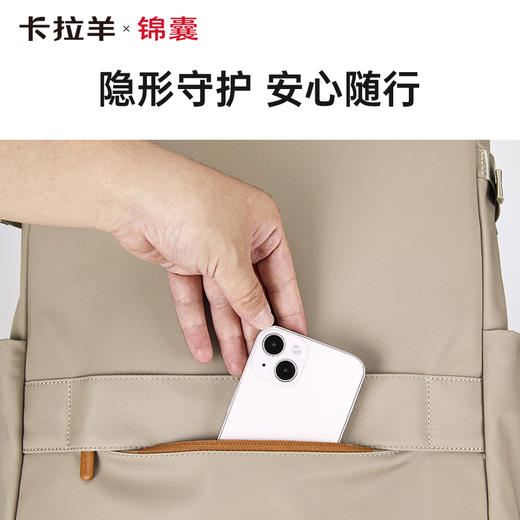 卡拉羊X锦囊商务电脑防盗背包20升出差通勤多功能双肩包睿行CN5224 商品图6