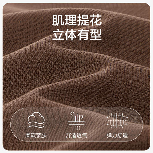 【提花肌理卫衣】柒牌男装长袖套头卫衣圆领提花休闲中青年上衣129W70390 商品图1