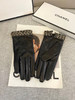 秋冬特惠💰230 香奈儿女士新款高档毛呢短款手套 商品缩略图3