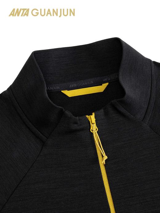 安踏冠军羊毛长T丨户外徒步男士长袖针织衫冬季运动上衣152610404 商品图2