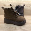 豪行2025年冬季新款时尚休闲厚底真棉皮女短靴25422776M 商品缩略图5
