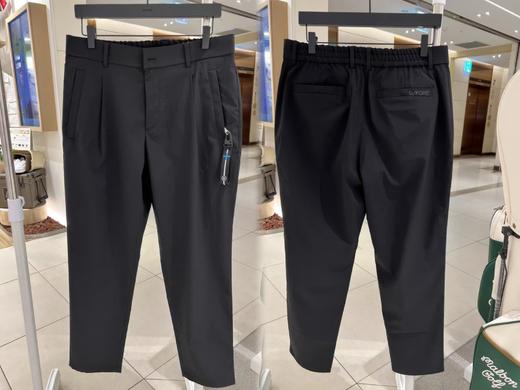 新款春秋款男士松紧腰长裤来啦！非常有设计感的一款男士裤👖！！一个字，贼帅！料子是本季新宠之一科技防皱的！！很有型！ 商品图1