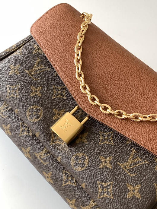 秋冬特惠💰1350 渠道级LV【全钢五金 MB163c01变码芯片】te级LV 全套包装 M27065棕色 Saint-Germain PM手袋 商品图4