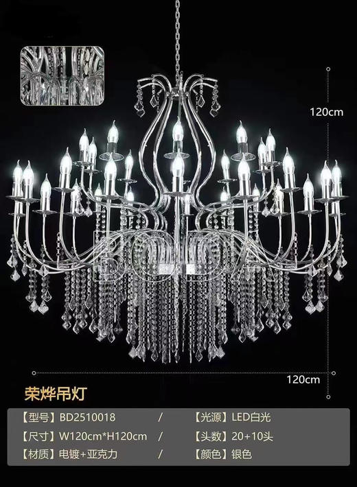 荣烨吊灯（运费自理） 商品图1