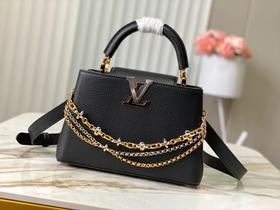 秋冬特惠💰1730 渠道级LV 新品 te级LV 动态芯片 M26814/M48865黑金光线链条款